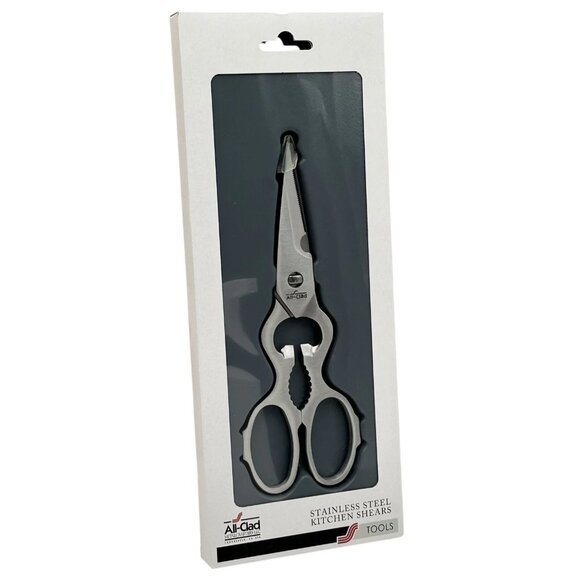 ALL-CLAD Stainless Steel Kitchen Shears Heavy-duty Design for Long-Lasting Durab - Picture 1 of 8